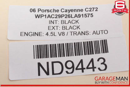 03-06 Porsche Cayenne 955 Anti Theft Locking Immobilizer Control Module OEM