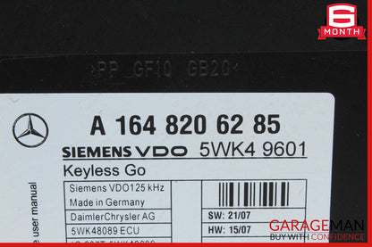 06-12 Mercedes X164 GL450 GL350 ML350 ML550 Keyless Go Control Module Unit OEM