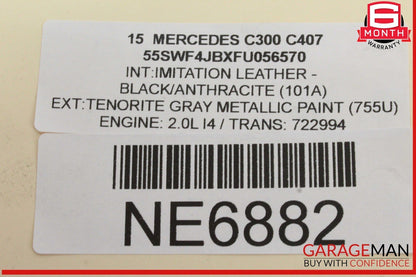 15-20 Mercedes W205 C300 GLC350e E300 M274 2.0L ECU ECM Engine Control Module