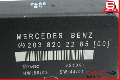 01-07 Mercedes W203 C55 AMG C230 Rear Right Side Door Control Module Unit OEM