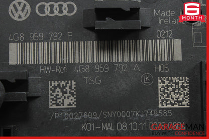 12-18 Audi A7 A6 Front Right Passenger Side Door Computer Control Module Unit