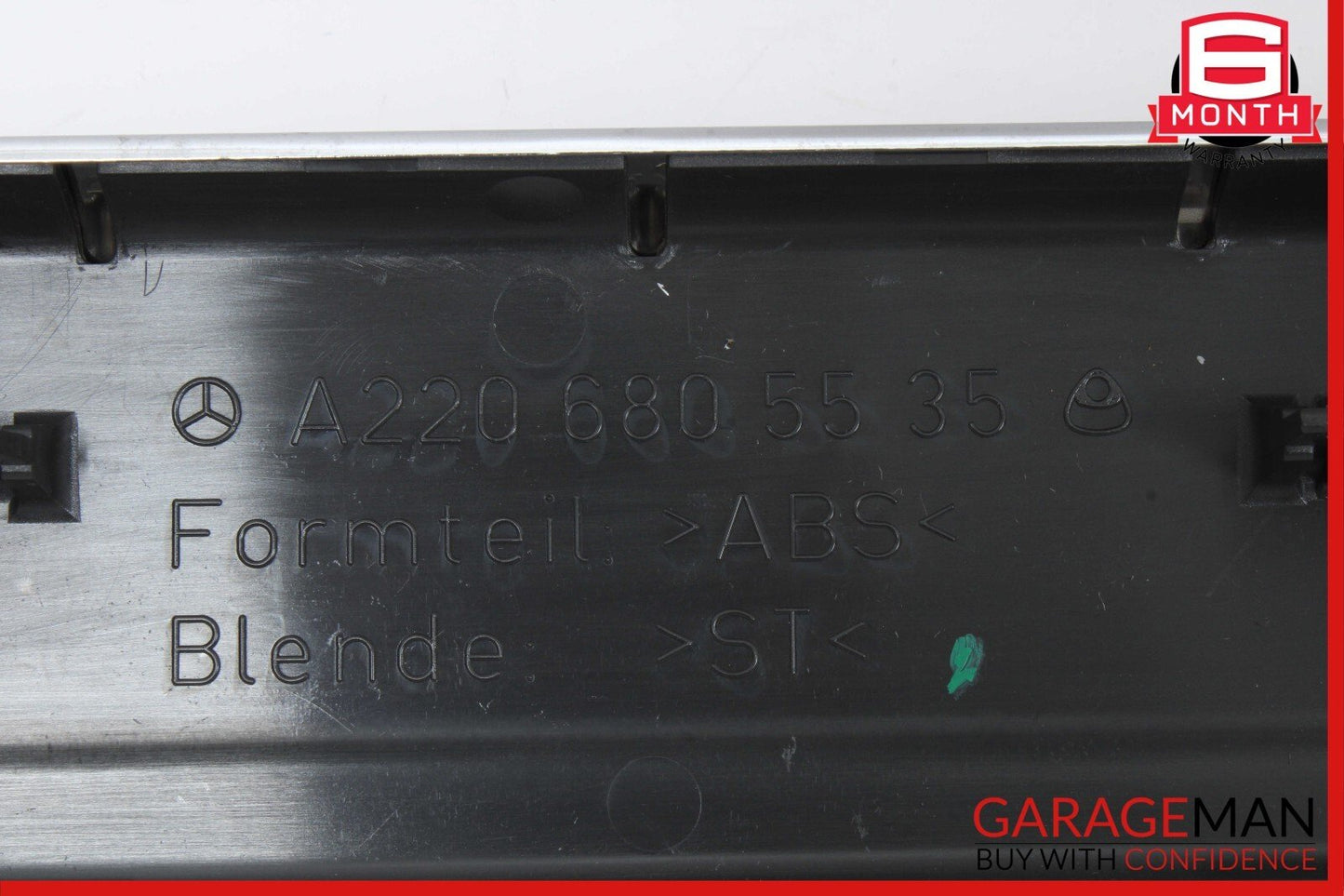 00-06 Mercedes W220 S430 S55 AMG Front Right Side Door Step Sill Scuff Plate OEM