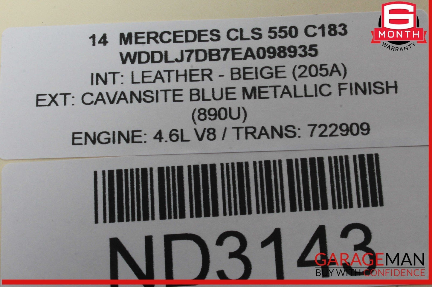 10-15 Mercedes W218 CLS550 GLK250 C350 C250 Keyless Go Entry Control Module OEM