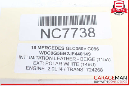 16-22 Mercedes X253 GLC350e Front Right Passenger Side Lower Control Arm OEM