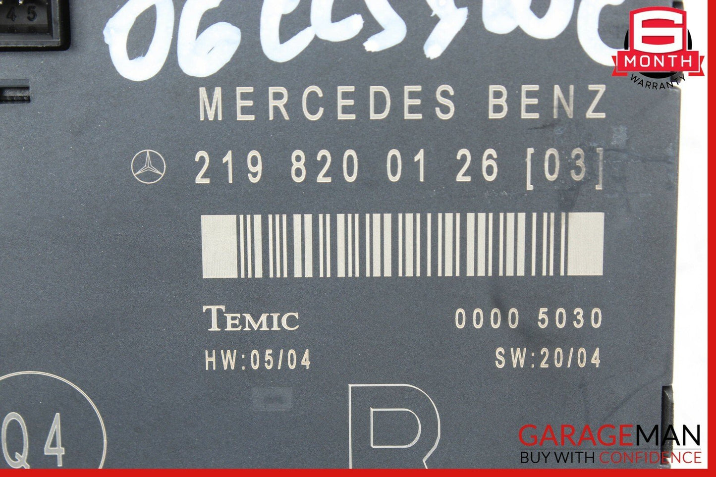 06-11 Mercedes W219 CLS500 Front Right Side Door Computer Control Module OEM