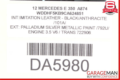 10-13 Mercedes W207 E350 E550 E63 AMG Front Right Side Door Control Module OEM