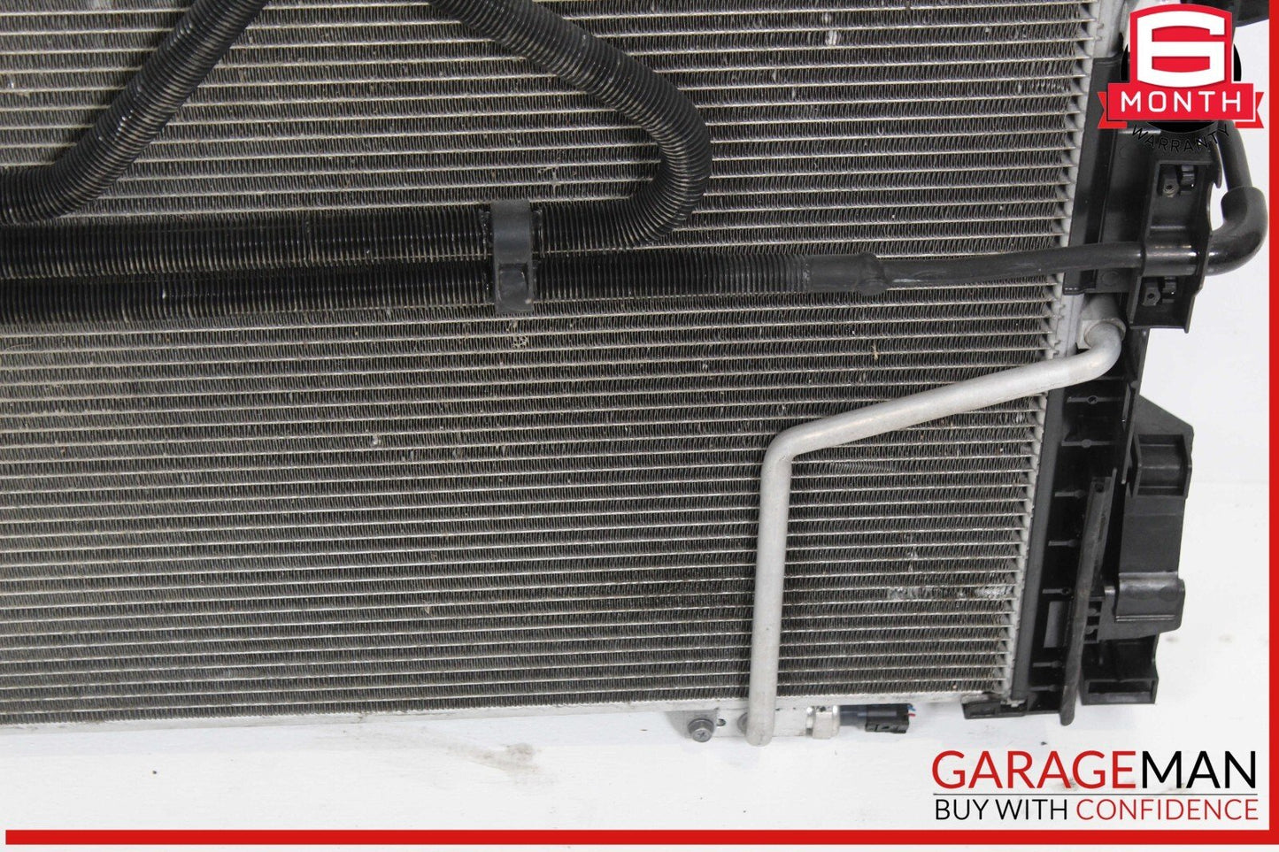 12-15 Mercedes R172 SLK250 Engine Cooling Radiator Air A/C Condenser Oil Cooler