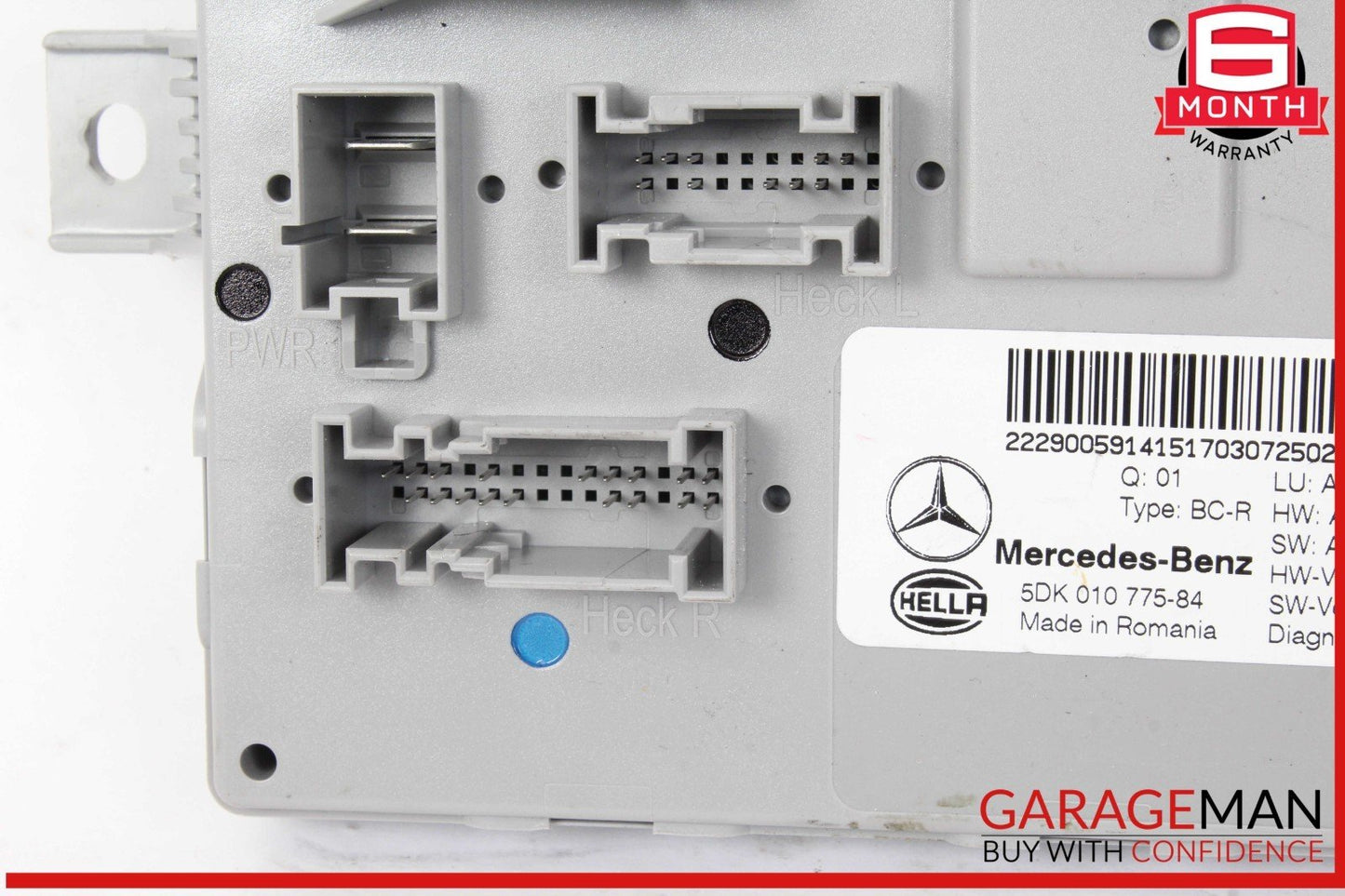 15-18 Mercedes W205 C300 C400 C350e Rear Trunk SAM Control Module Unit OEM