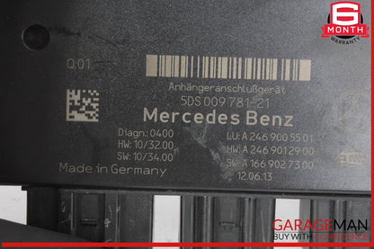 12-16 Mercedes X166 GL450 4MATIC Trailer Towing Control Module 2469005501 OEM
