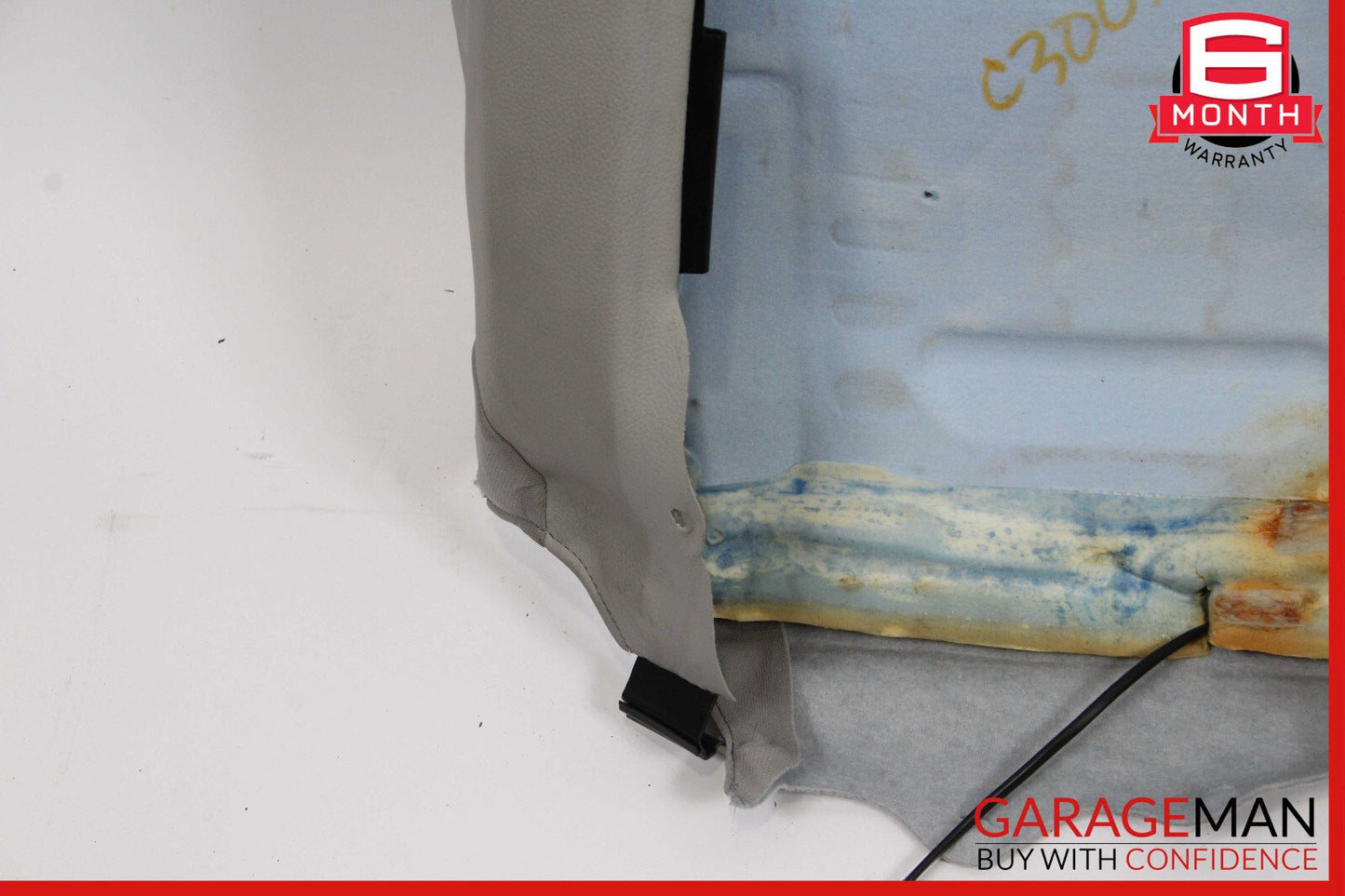 08-11 Mercedes W204 C300 C350 Front Right Side Seat Cushion Top Upper Gray OEM