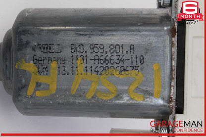 09-12 Audi S4 Front Left Driver Side Window Regulator Motor 8K0959801A OEM