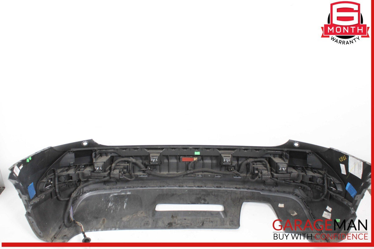 16-18 Audi Q3 Rear Bumper Cover w/ Parking PDC Sensors Silver OEM