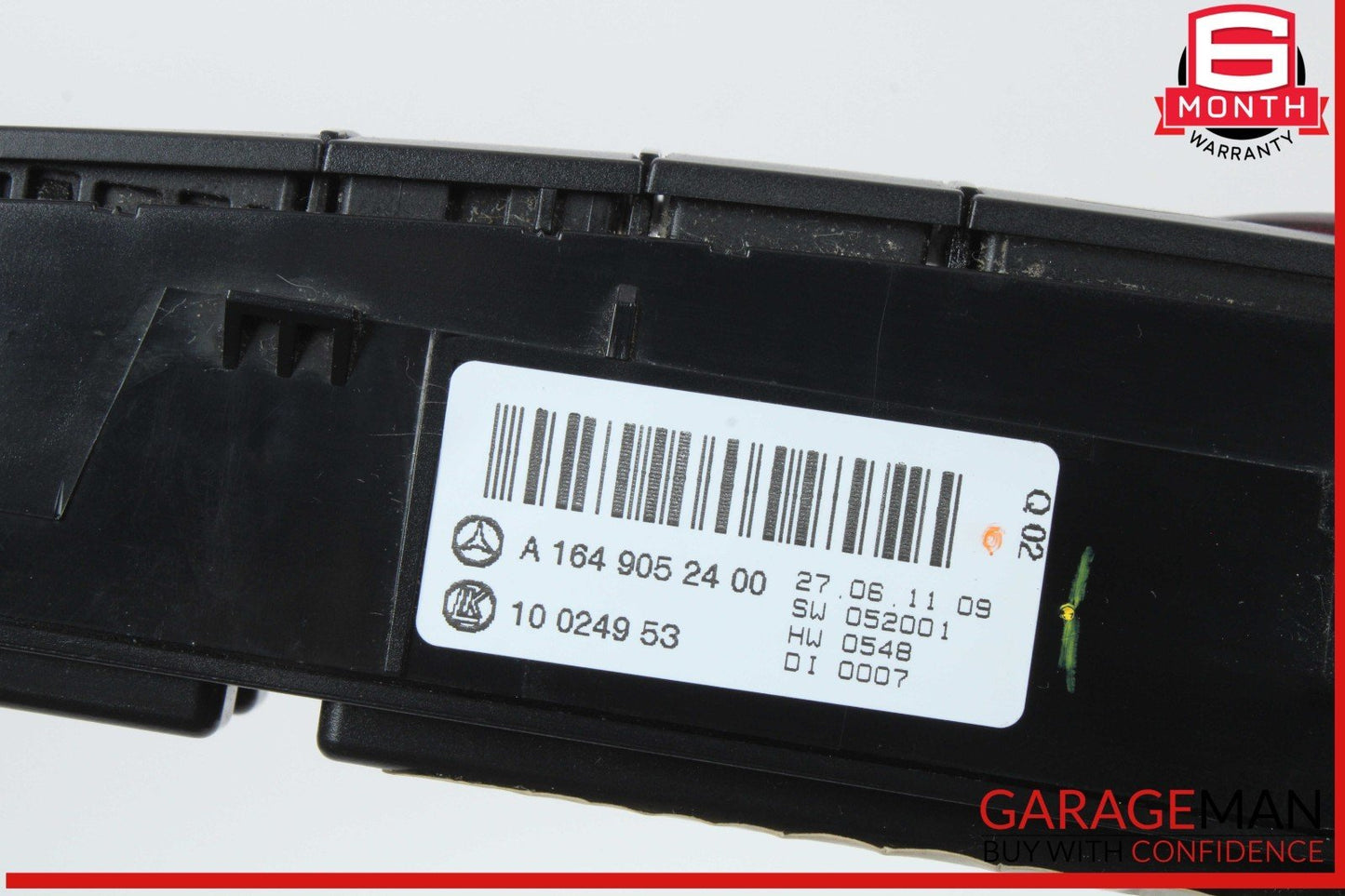 06-12 Mercedes X164 GL450 ML450 Hazard Control Switch Panel 1649052400 OEM