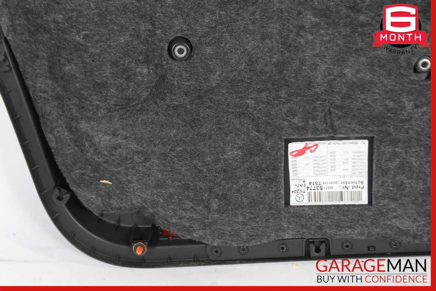 10-15 Mercedes X204 GLK350 GLK250 Front Right Side Interior Door Panel OEM