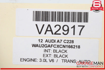 12-18 Audi A7 A6 Windshield Washer Fluid Reservoir Tank Filler Neck Assembly OEM