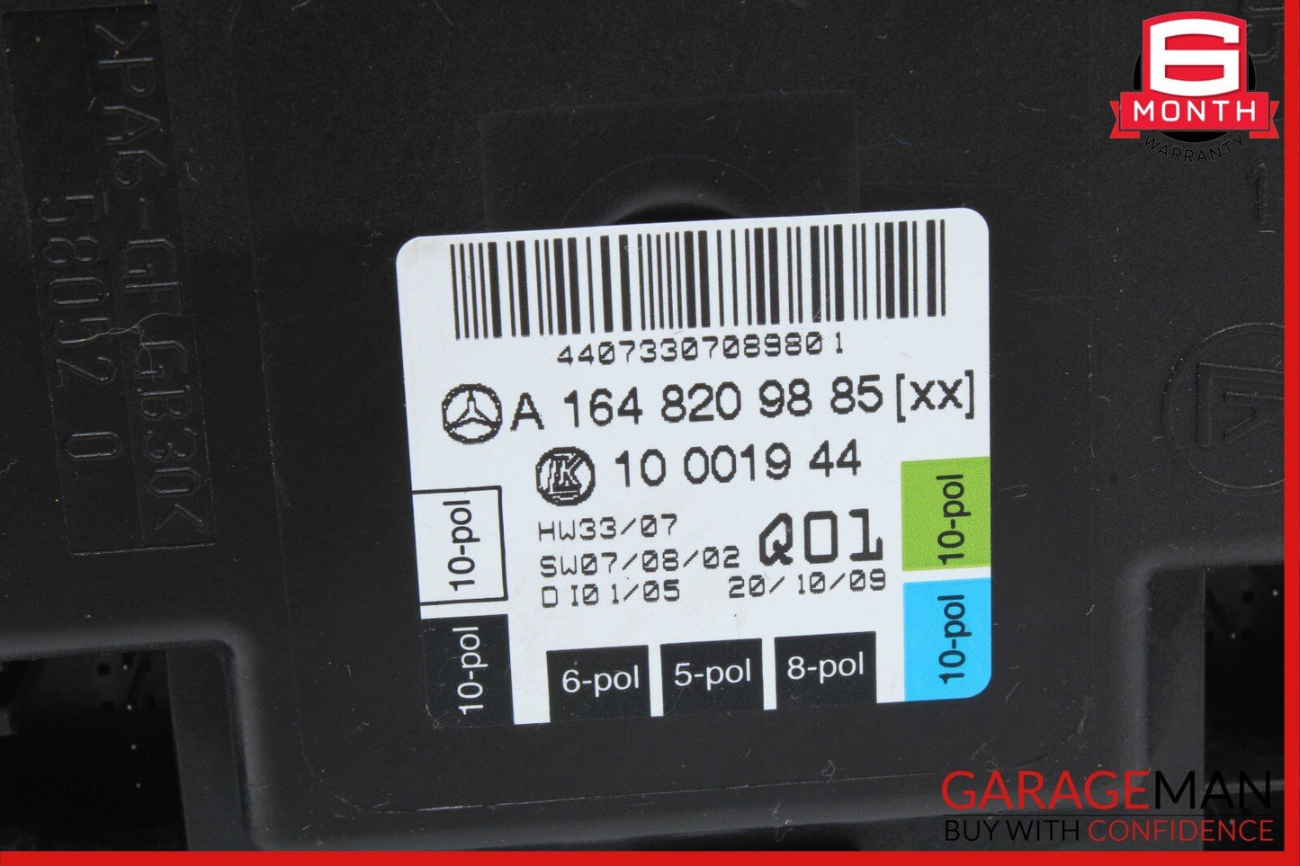 06-13 Mercedes GL350 ML550 GL450 Front Right Side Door Controller Module Unit