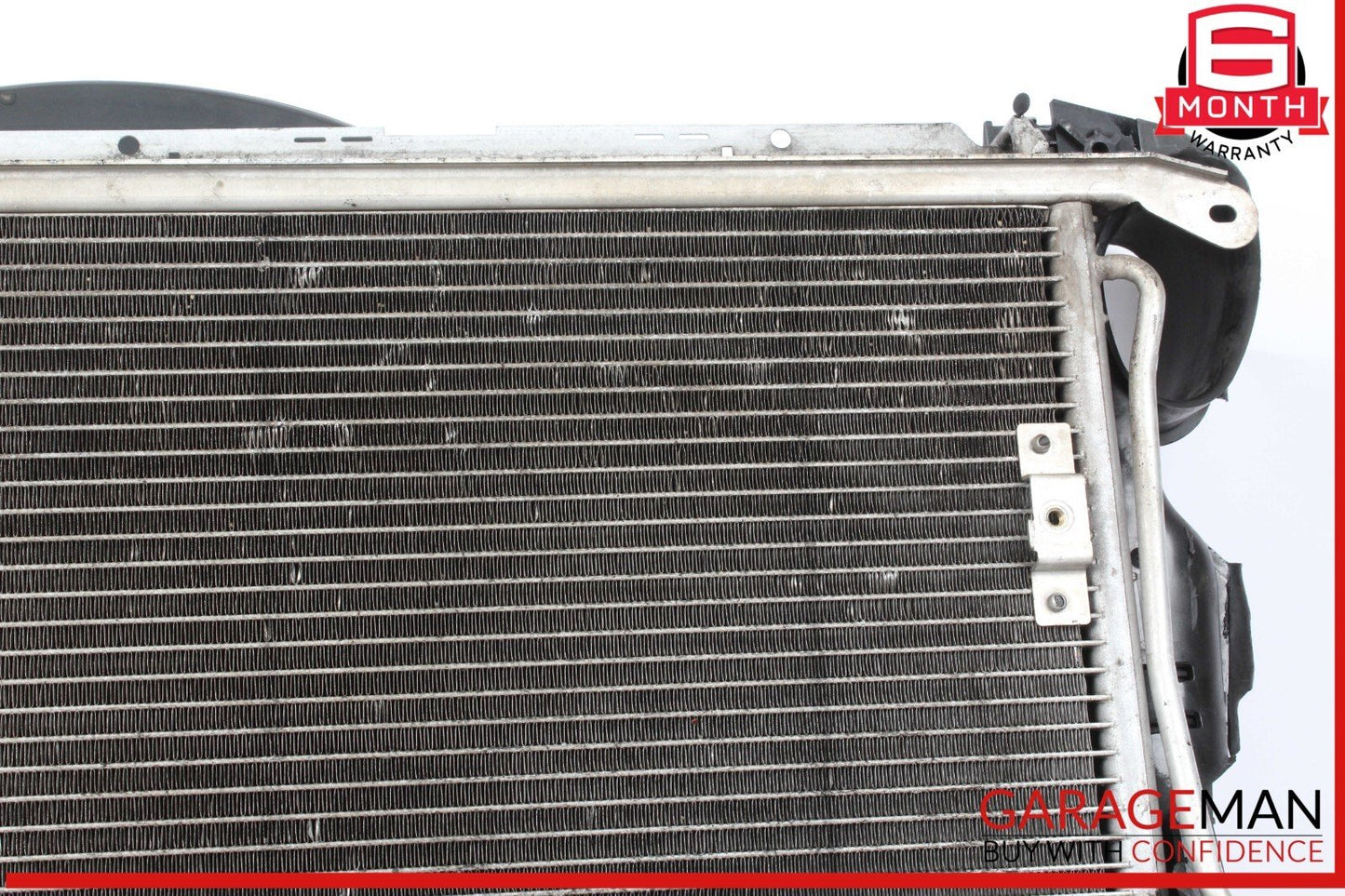 02-06 Mercedes W215 CL500 Engine Motor Cooling Fan Shroud w/ Radiator
