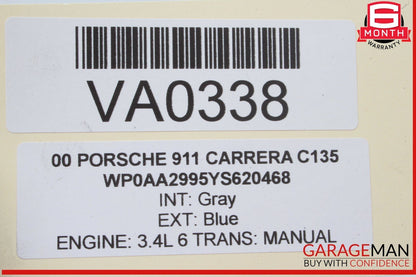 99-05 Porsche Carrera 911 996 Rear Windshield Wiper Motor 99662808000 OEM