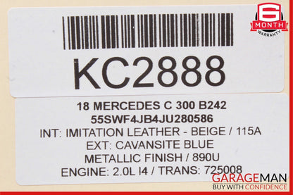 15-20 Mercedes W205 C300 GLC43 AMG Left Side Dash Air A/C Vent 2058303900 OEM