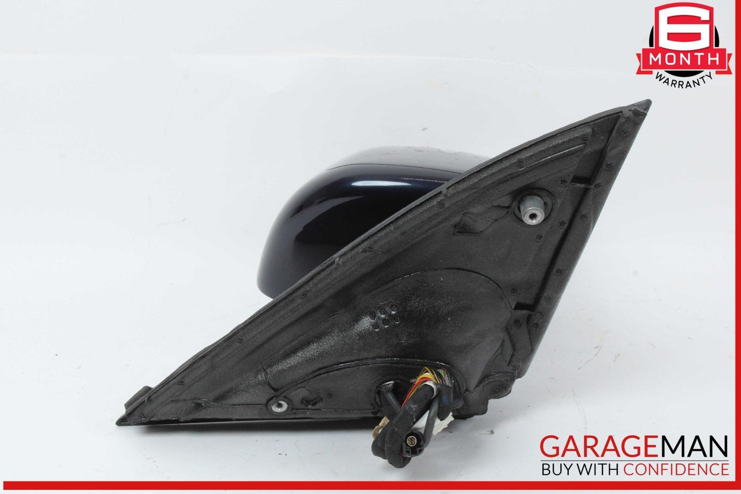 12-16 Mercedes X166 GL550 GL450 Left Side Door Rear View Mirror w/ Blind Spot