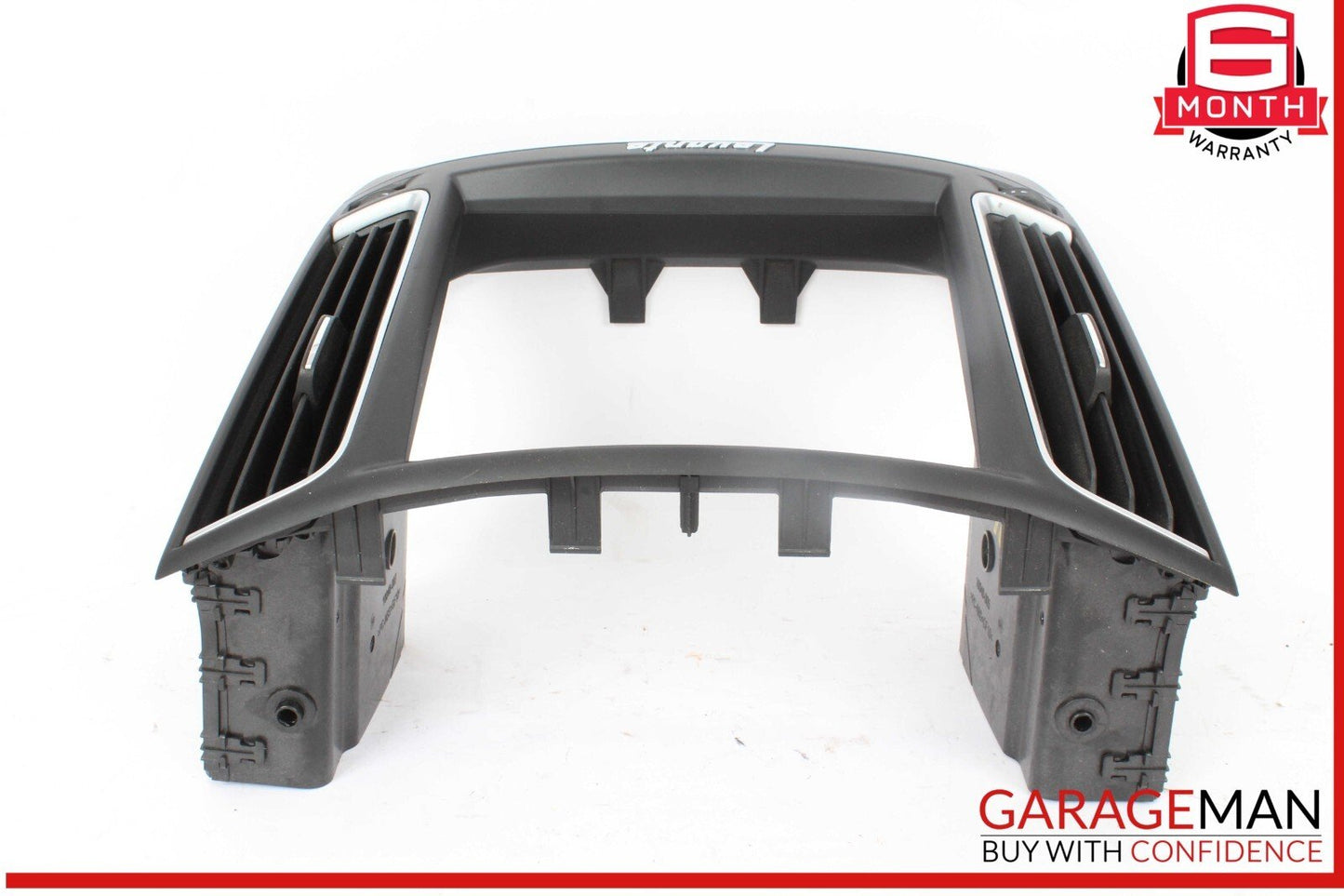 17-20 Maserati Levante Center Dash Air Vent Grille Screen Frame Trim Panel OEM