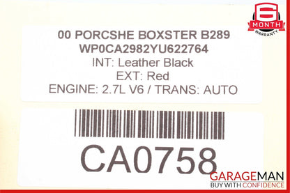 97-04 Porsche Boxster Front Center Dash Radio Console Air Vent Trim Panel Cover