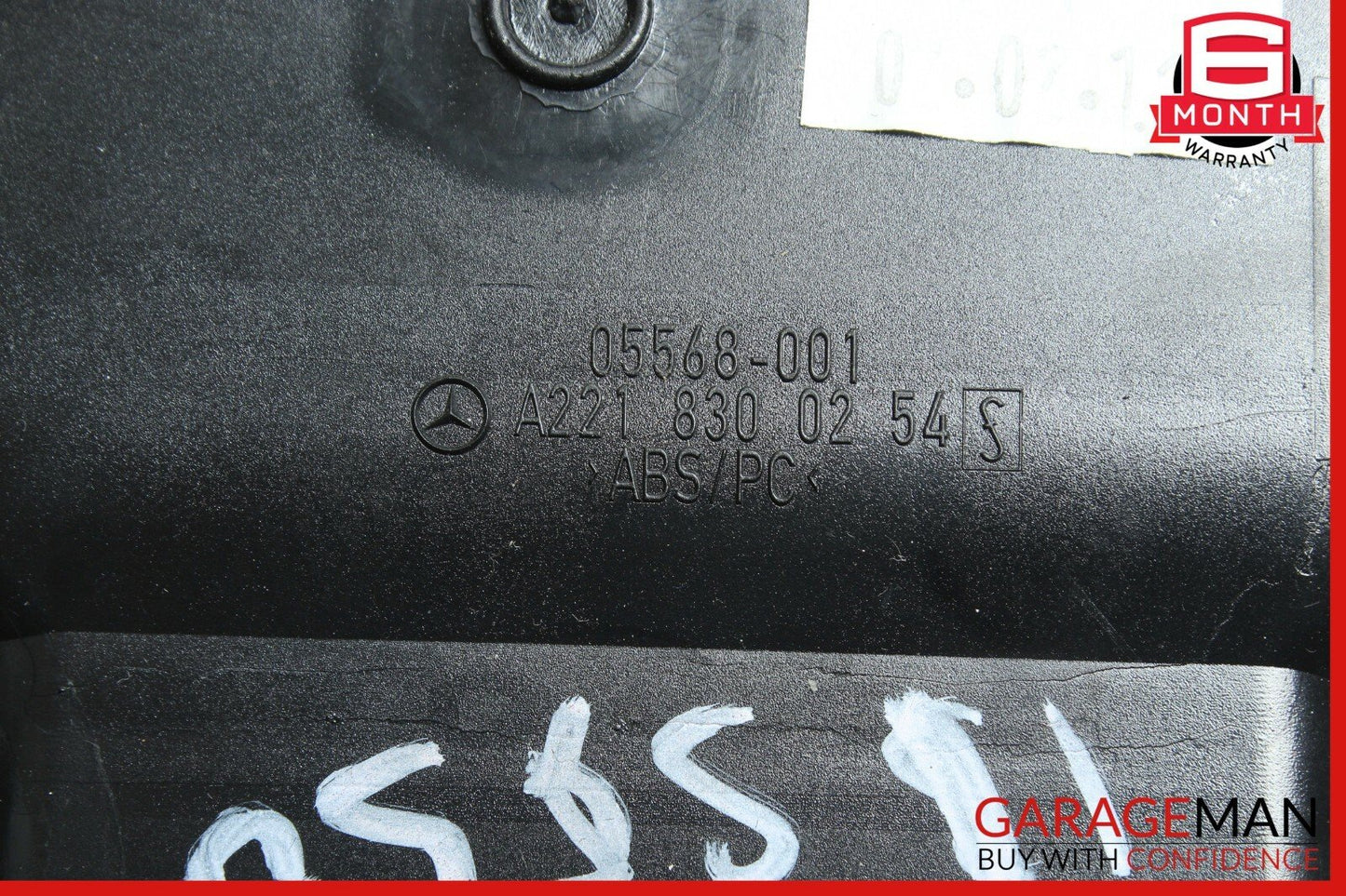07-13 Mercedes W221 S550 CL550 Front Left Dash AC A/C Air Vent Trim Grill Black