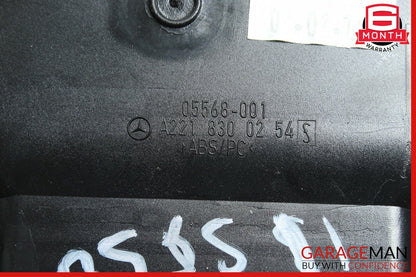 07-13 Mercedes W221 S550 CL550 Front Left Dash AC A/C Air Vent Trim Grill Black