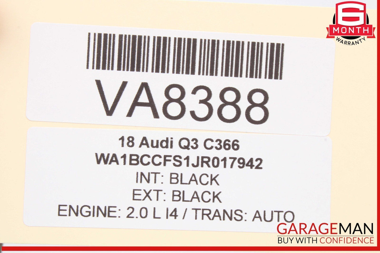13-18 Audi Q3 Q5 Rear Left Driver Side Door Lock Latch Actuator 8K0839015G OEM