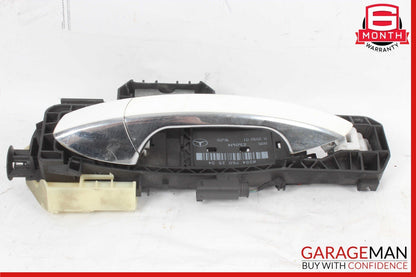 14-16 Mercedes W212 E350 E400 Rear Left Exterior Door Handle Keyless Go OEM