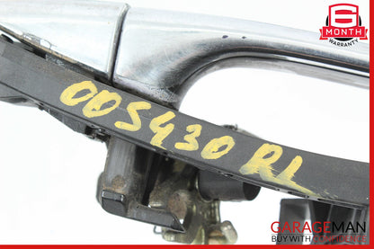 00-06 Mercedes W220 S430 Exterior Door Handle Rear Left Driver Side OEM