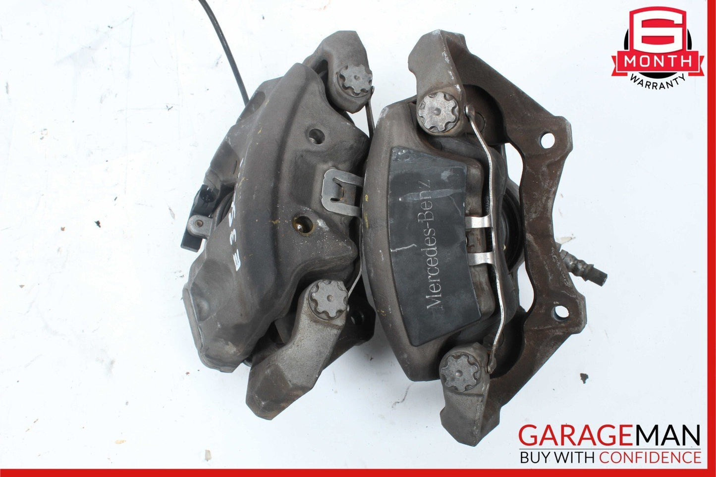 08-18 Mercedes W212 E350 Front Right & Left Brake Calipers Set Of 2 Pc OEM
