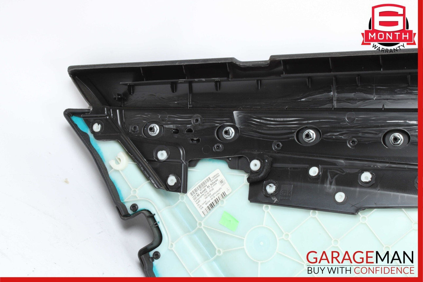 08-14 Mercedes W204 C300 C250 C350 Rear Right Interior Door Panel Black OEM