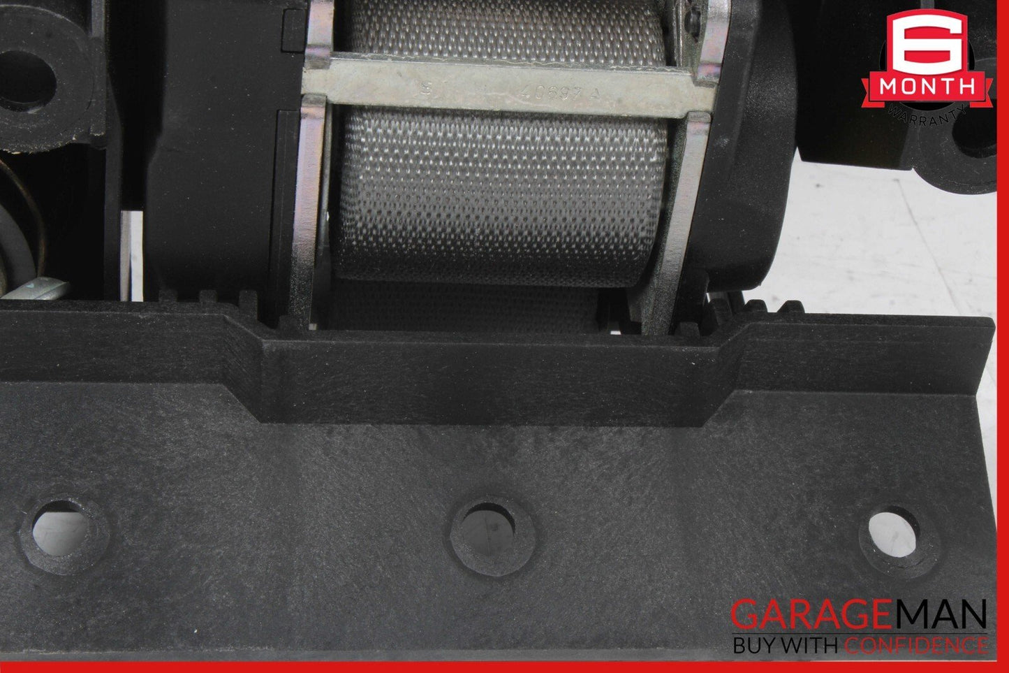 03-08 Mercedes R230 SL550 Rear Left Seat Belt Retractor Luggage Speaker Assy