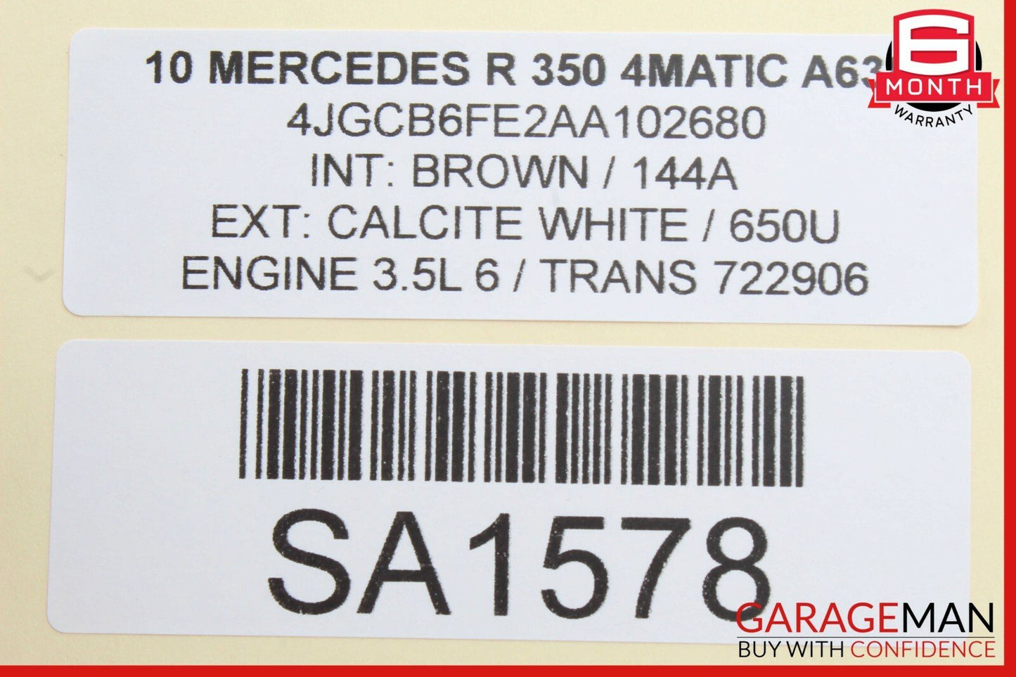 08-15 Mercedes W204 C250 GLK350 Front Left Side Seat Lumbar Switch Control OEM
