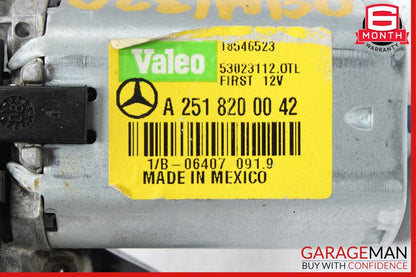 06-19 Mercedes W164 ML350 GL450 R350 Rear Glass Windshield Wiper Motor Unit OEM