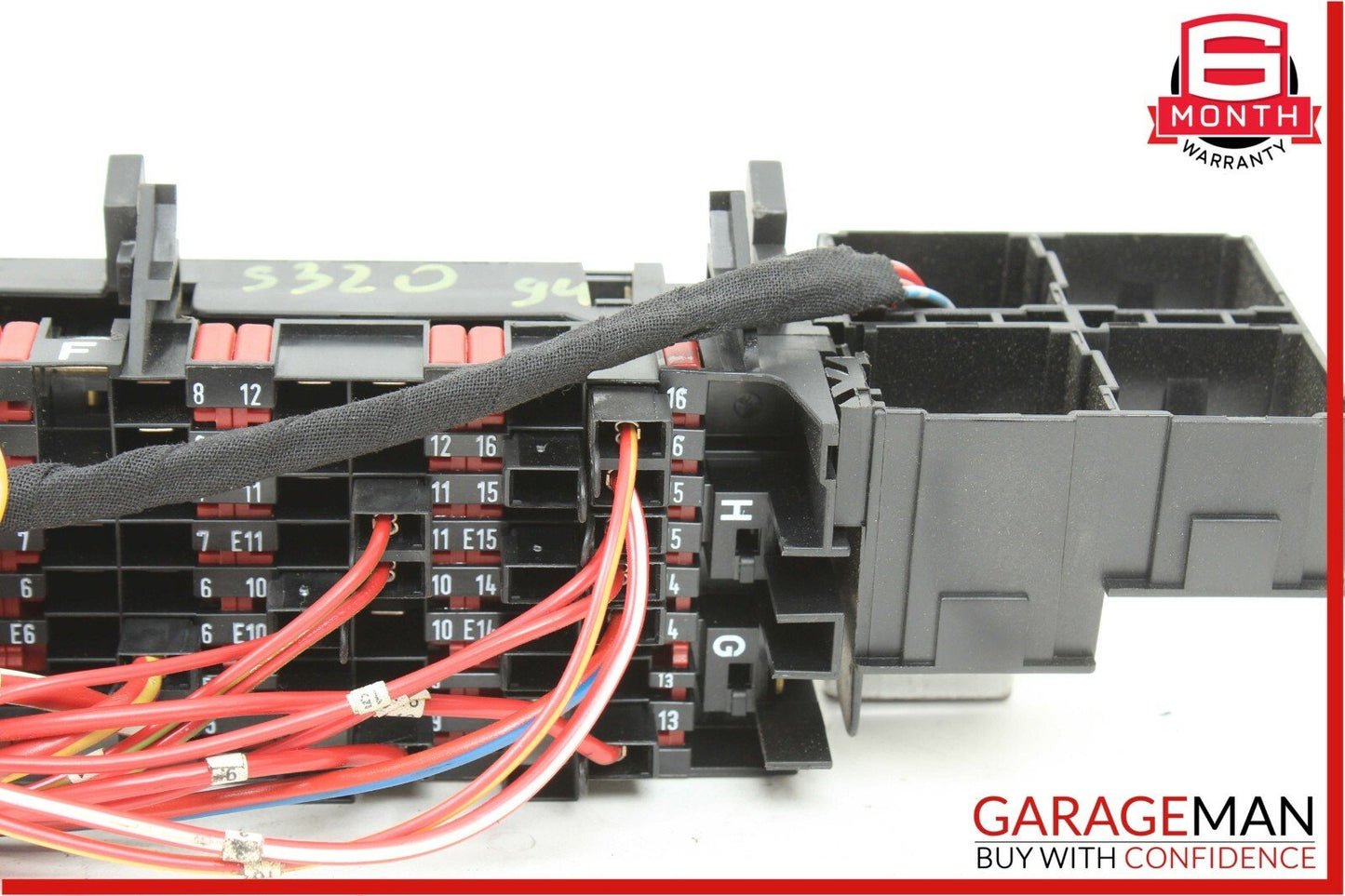 92-95 Mercedes W140 500SEL S320 Rear Trunk Fuse Relay Box Control Module OEM