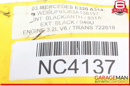 03-06 Mercedes W211 E320 E350 E500 Front Left Side Foglight Fog Light Lamp OEM