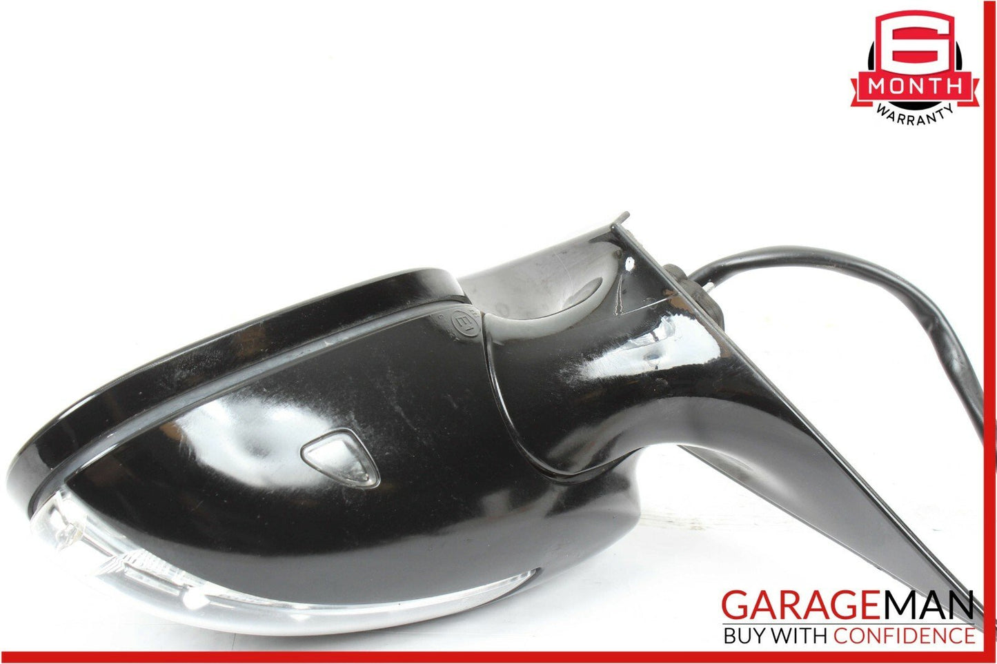07-09 Mercedes W221 S550 S600 Front Left Side Mirror Door Rear View Black