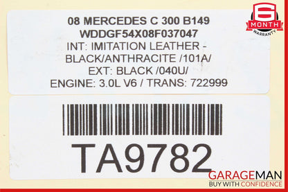 Mercedes W204 C300 GLK350 CLK350 E350 Engine Cylinder Head Cover Left Side OEM