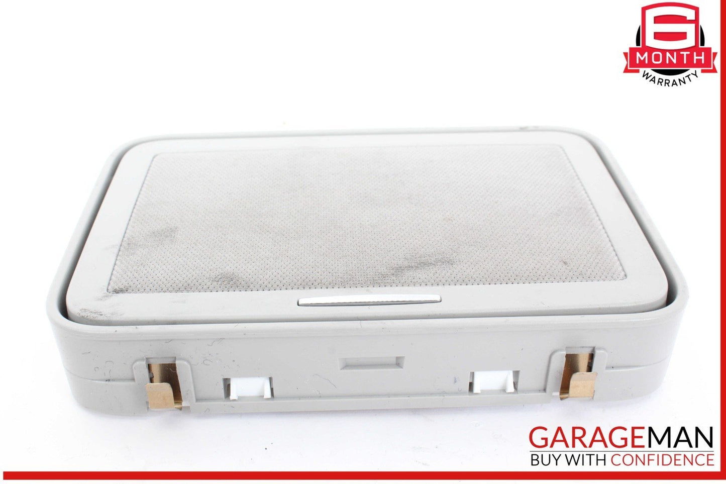 10-13 Mercedes W221 S550 S400 Rear Overhead Vanity Mirror Assembly Gray OEM