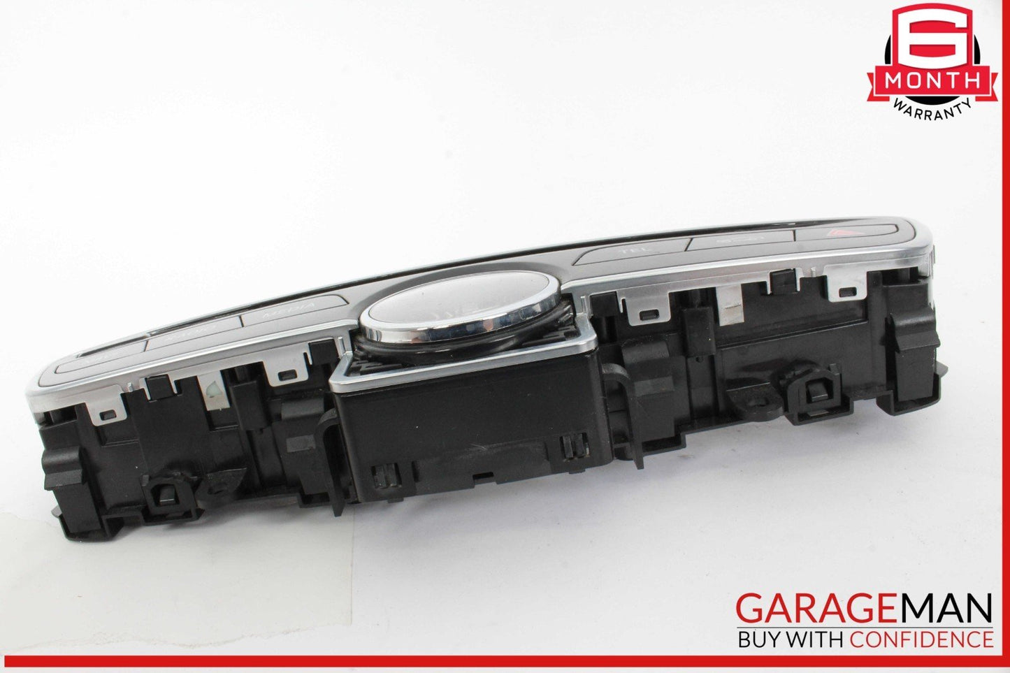 15-18 Mercedes W205 C300 Center Dashboard Hazard Control Switch w/ Clock Assy