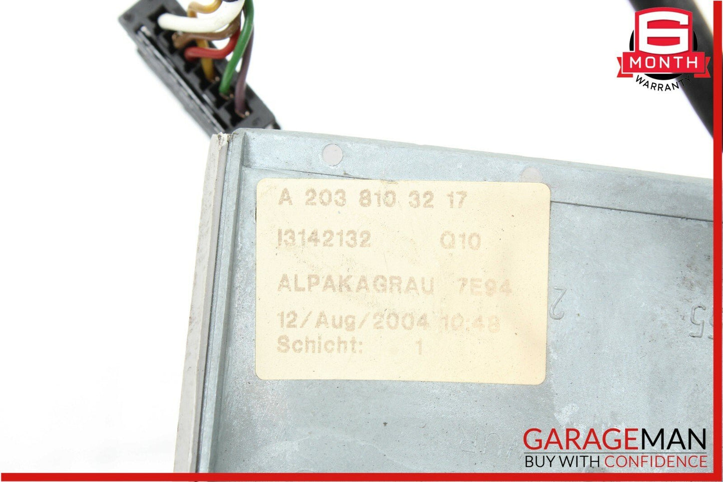 01-09 Mercedes W203 C230 C320 CLK320 Interior Rear View Mirror Grey OEM