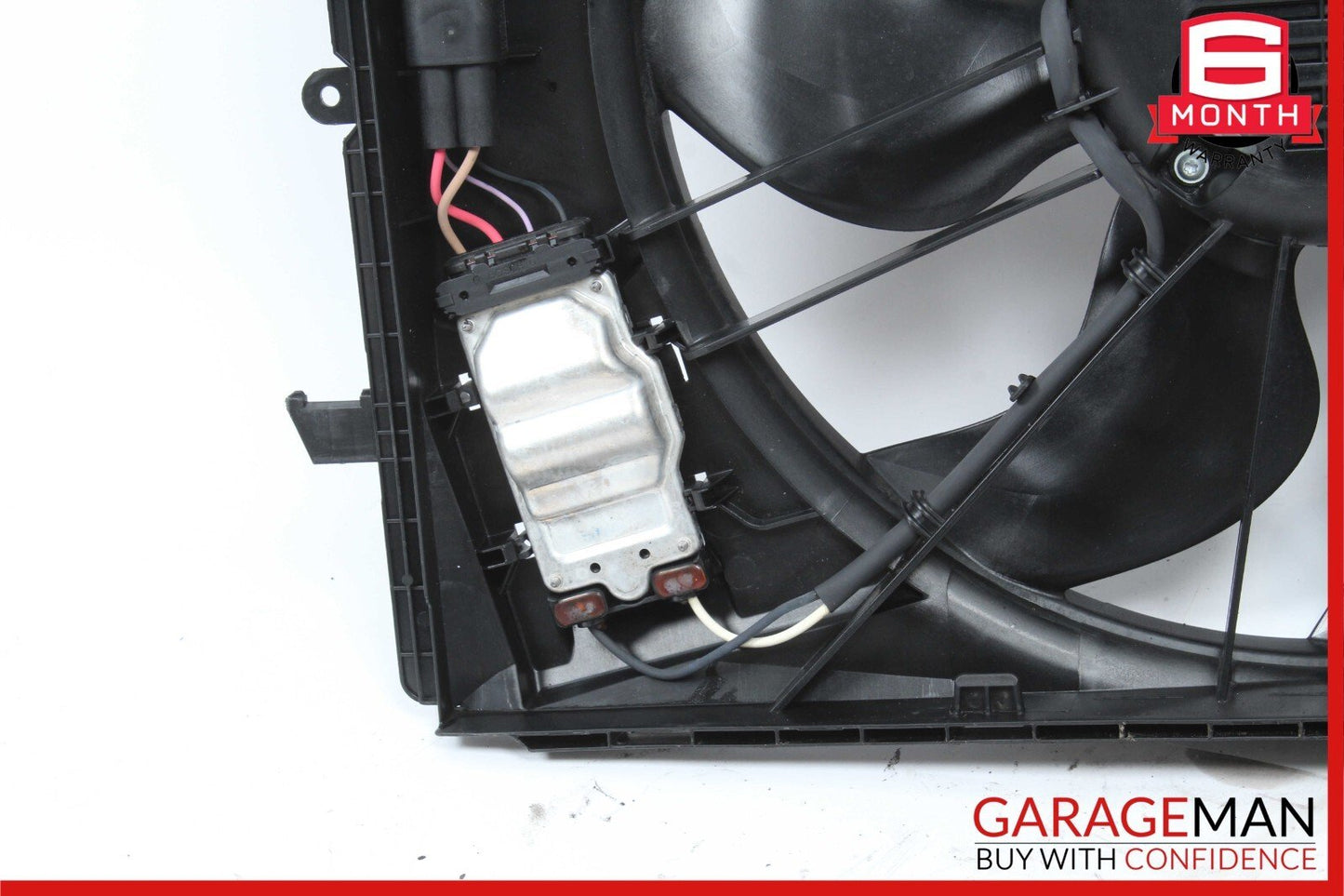 08-18 Mercedes C300 C250 E350 Engine Radiator Cooling Fan Shroud Motor Assembly