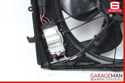 08-18 Mercedes C300 C250 E350 Engine Radiator Cooling Fan Shroud Motor Assembly