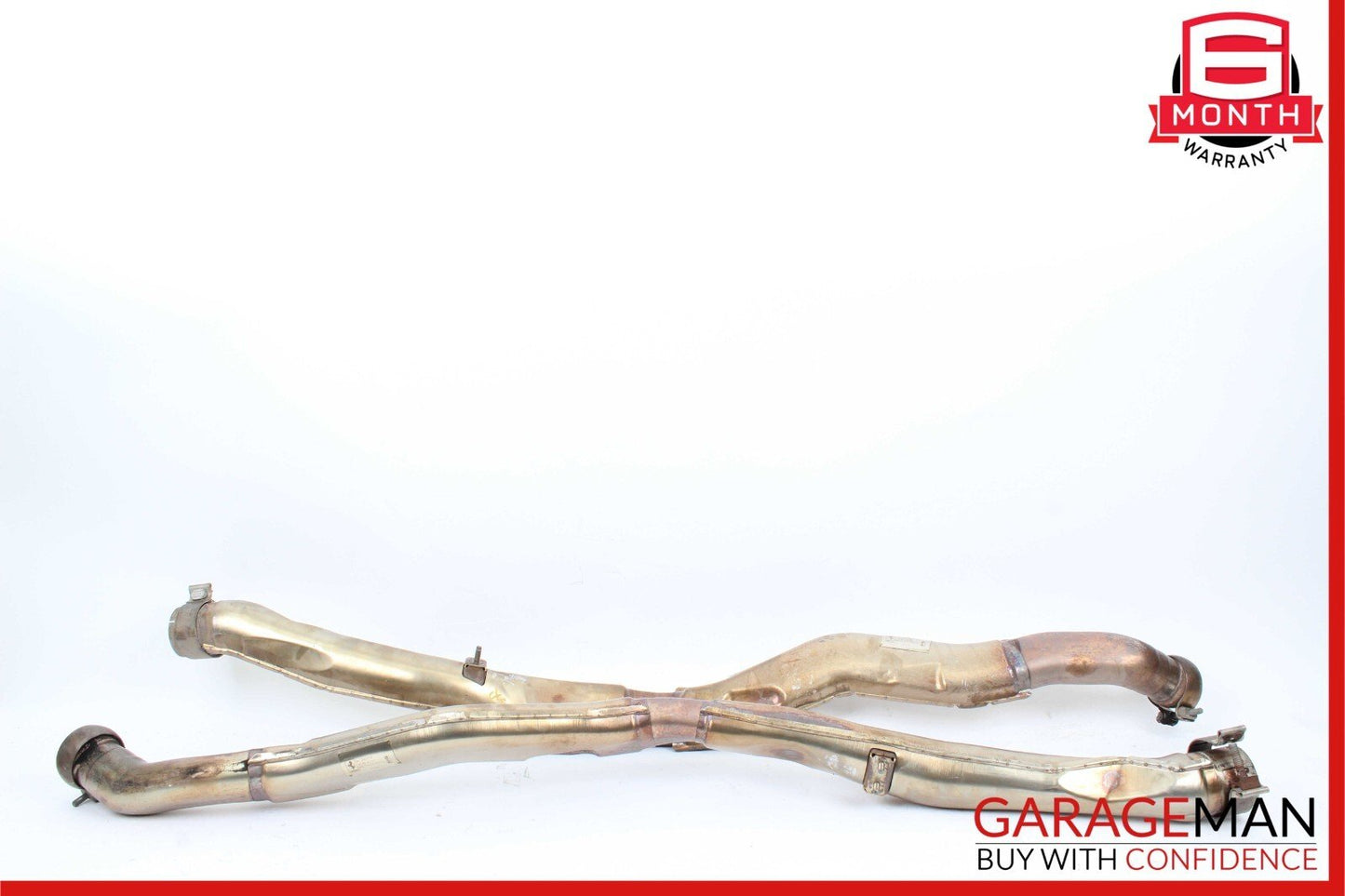 15-18 Ferrari California T Right & Left Side Exhaust Pipe Set of 2 Pc OEM