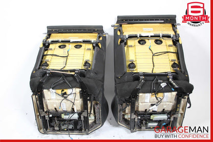 07-13 Mercedes W221 S63 AMG Complete Rear Left & Right Recline Seat Cushion Set