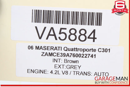 03-08 Maserati Quattroporte M139 HID Xenon Headlight Control Module OEM