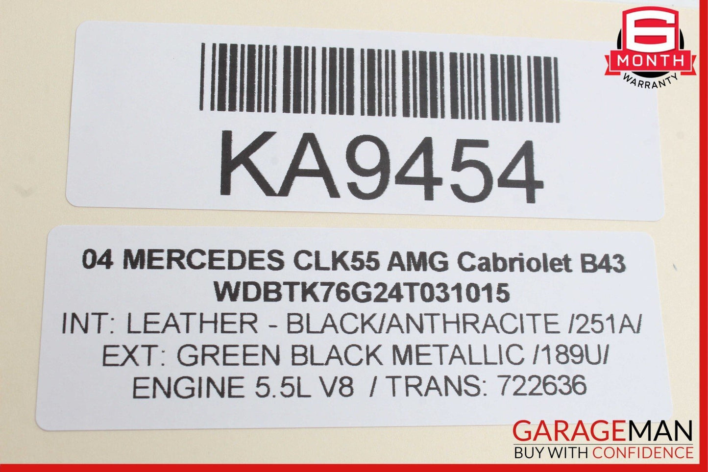 03-09 Mercedes W209 CLK280 CLK350 CLK55 Keyless Go Control Module Unit