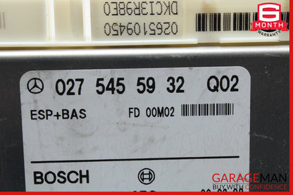 99-03 Mercedes W208 CLK430 ASR ABS Control Module Unit 0275455932 OEM